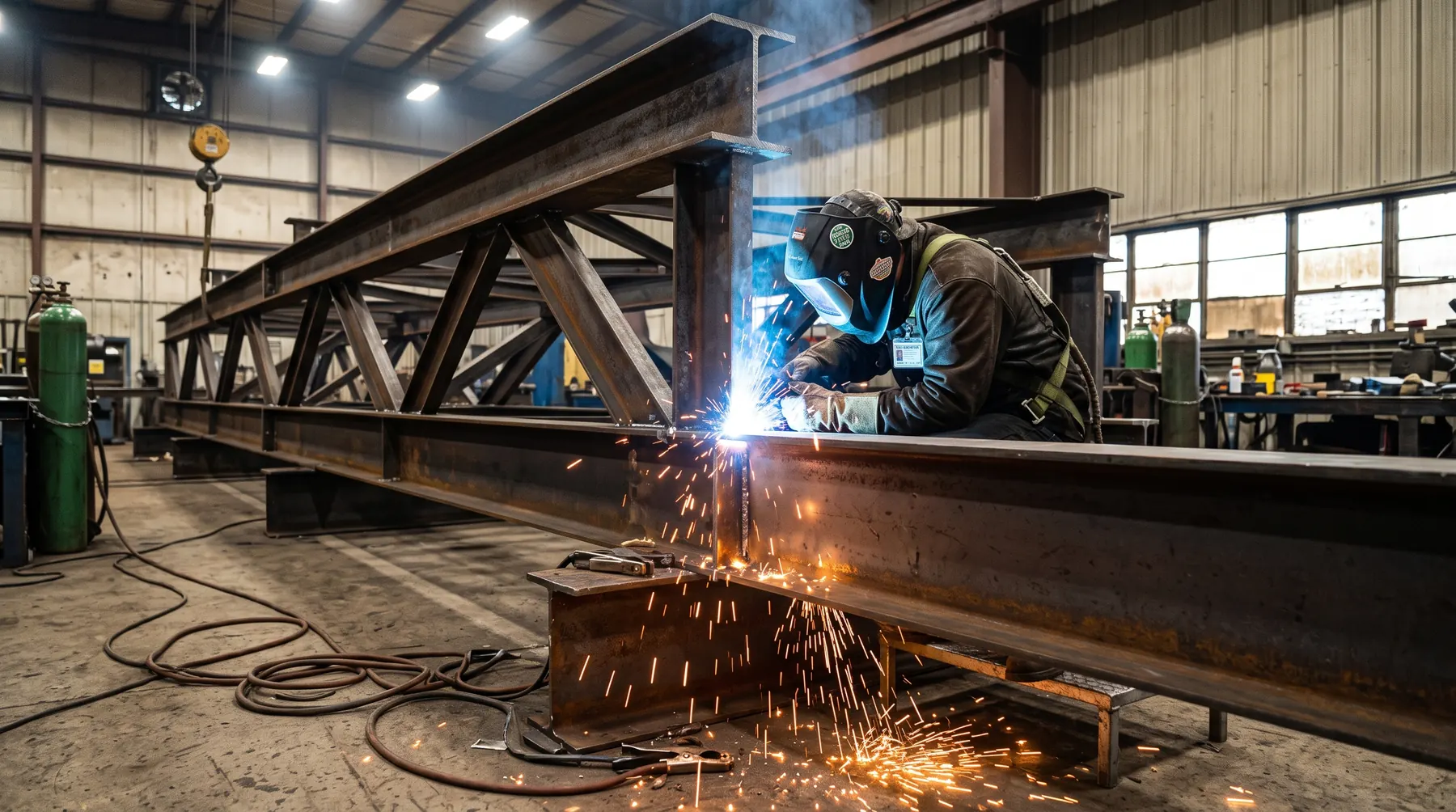 Schweißarbeiten bei Karstens Watercut & Welding